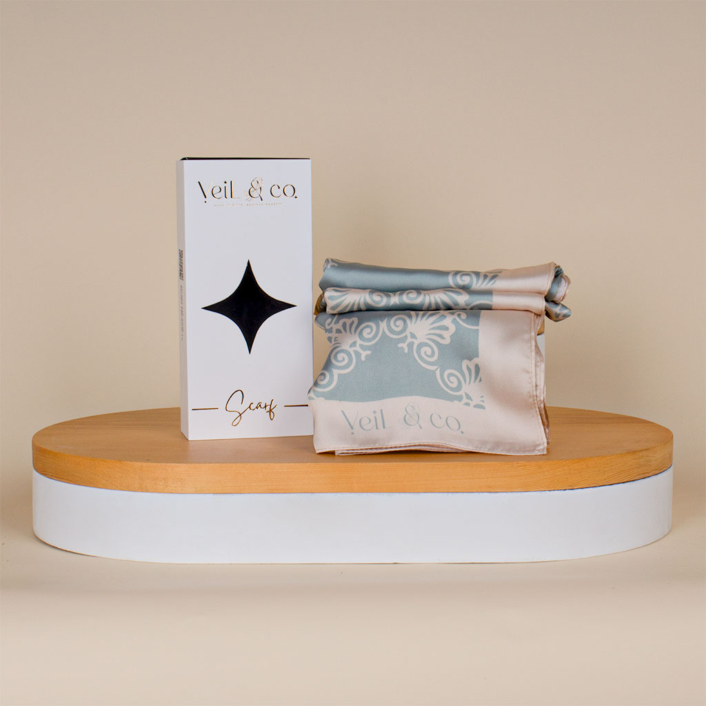 Flowrista Online Flowers Shop Veil & Co Sofia silk hijab