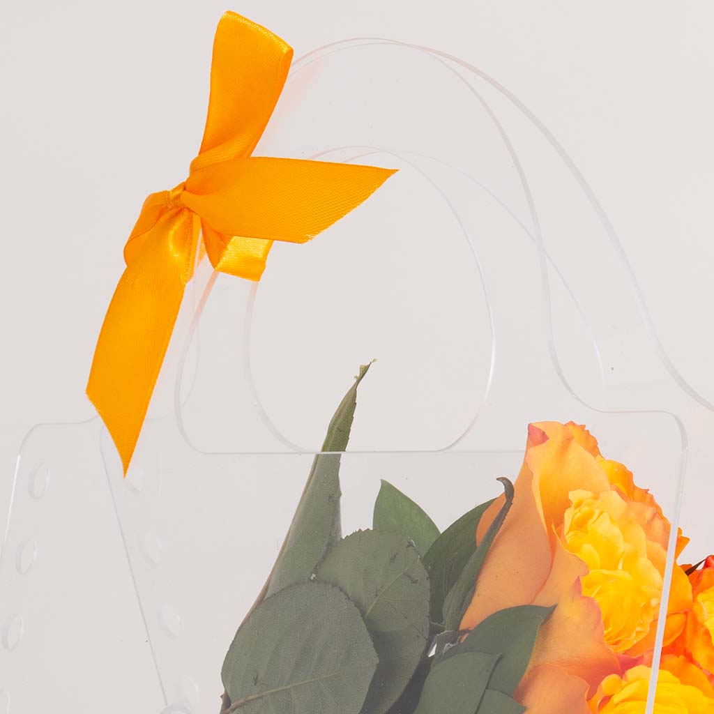 product-image-FLOWRISTA Orange Rose Bouquet – A Unique Gift
