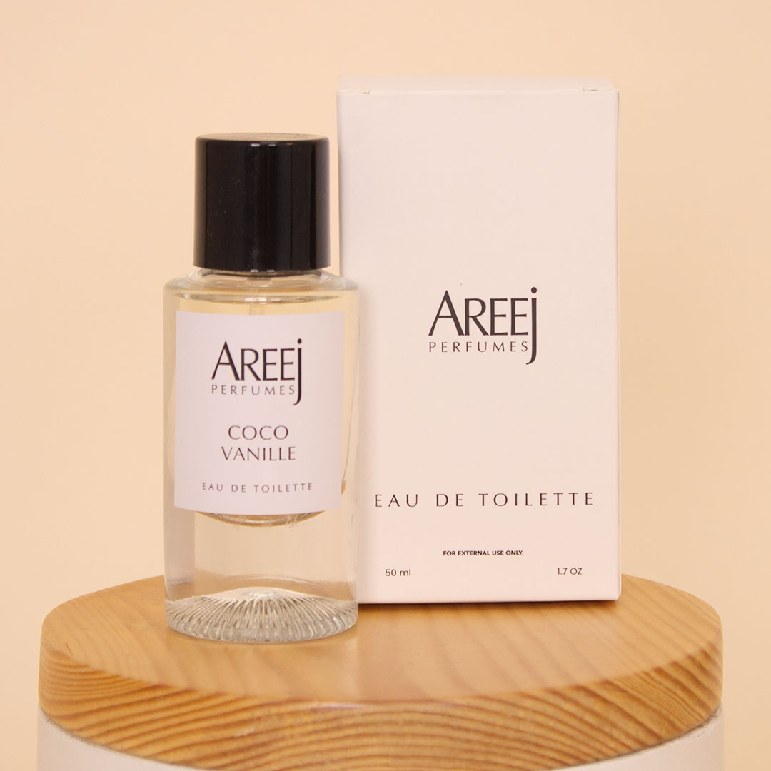 product-image-Areej Coco Vanille Eau de Toilette & 15 White Roses Vase
