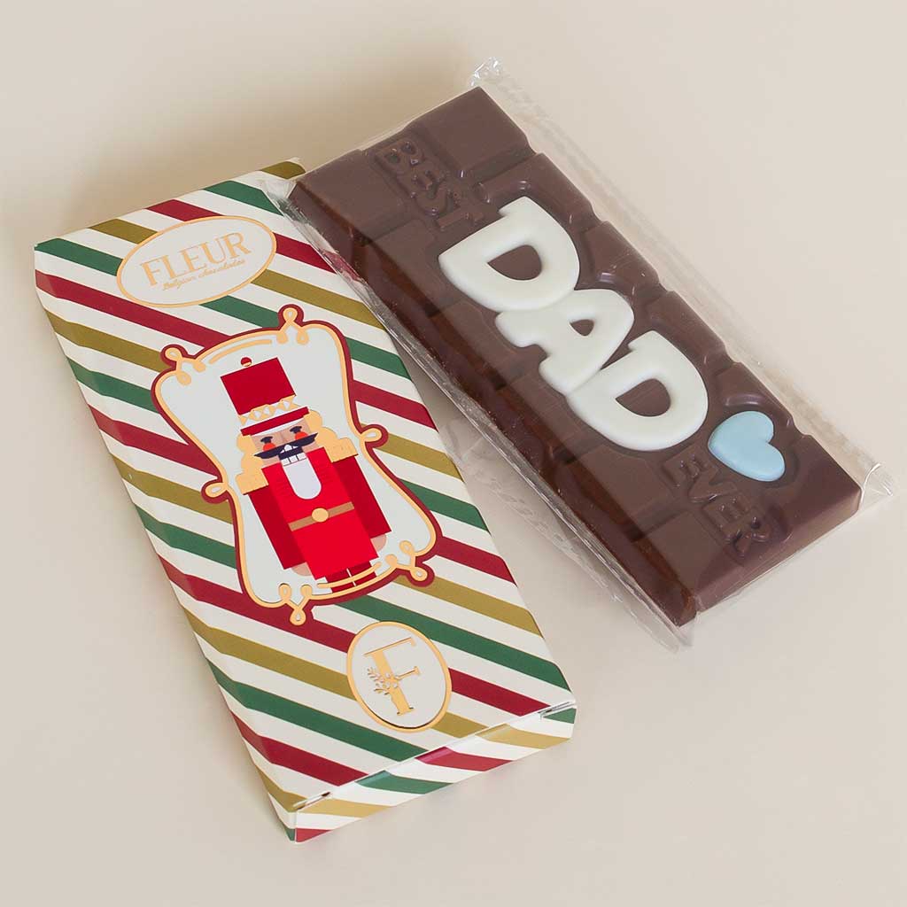 Flowrista Online Flowers Shop Fleur Chocolate Bar 45 gm - Best Dad