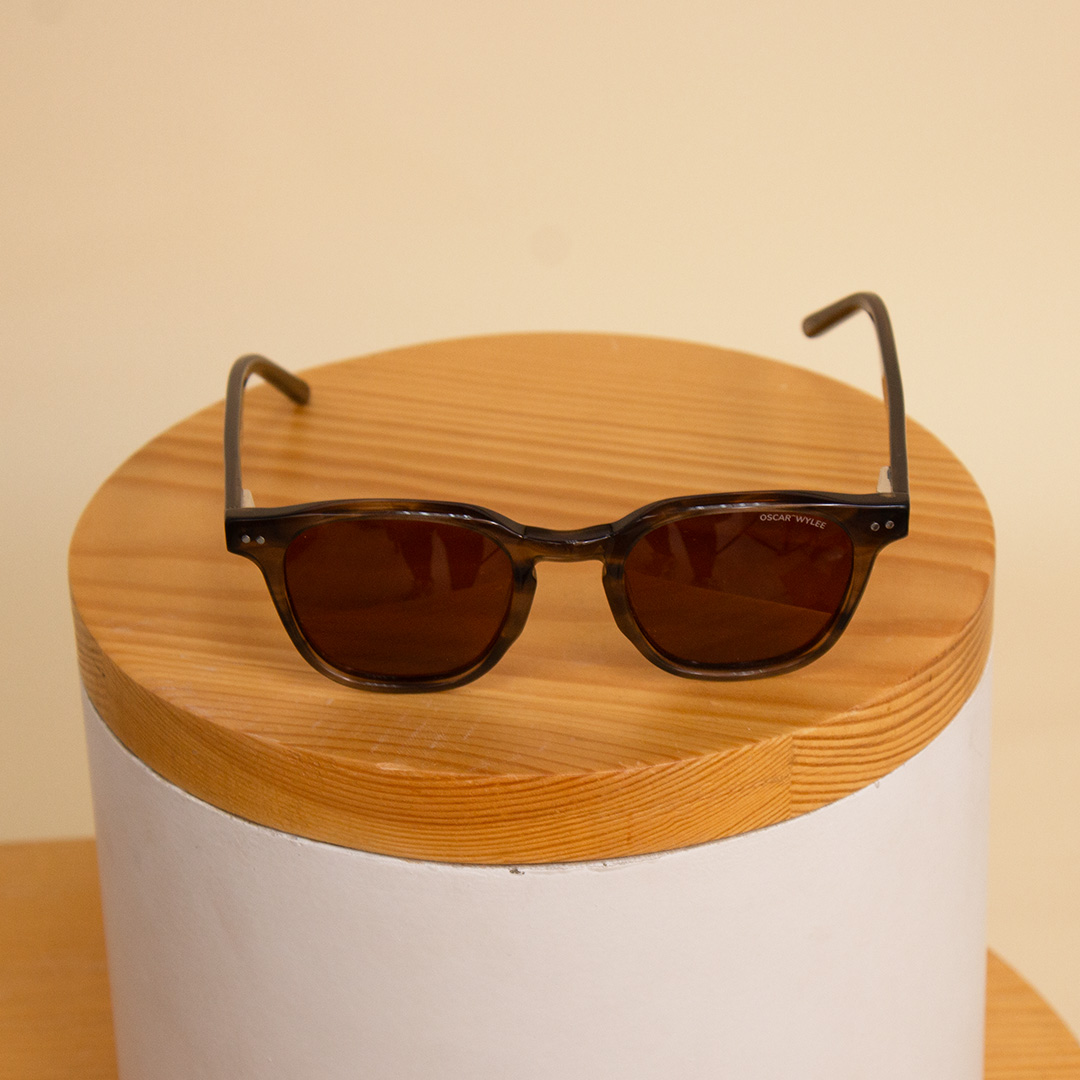 product-image-Sedrak Honeycomb Brown Sunglasses – Summer Collection