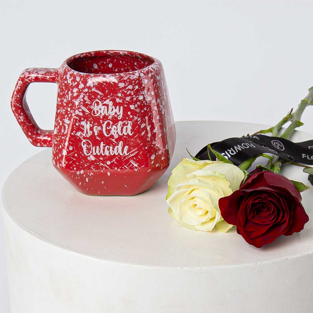 Flowrista Online Flowers Shop Warm Heart mug