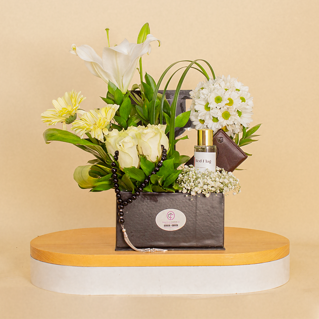 Flowrista Online Flowers Shop Mens Elegance Bundle