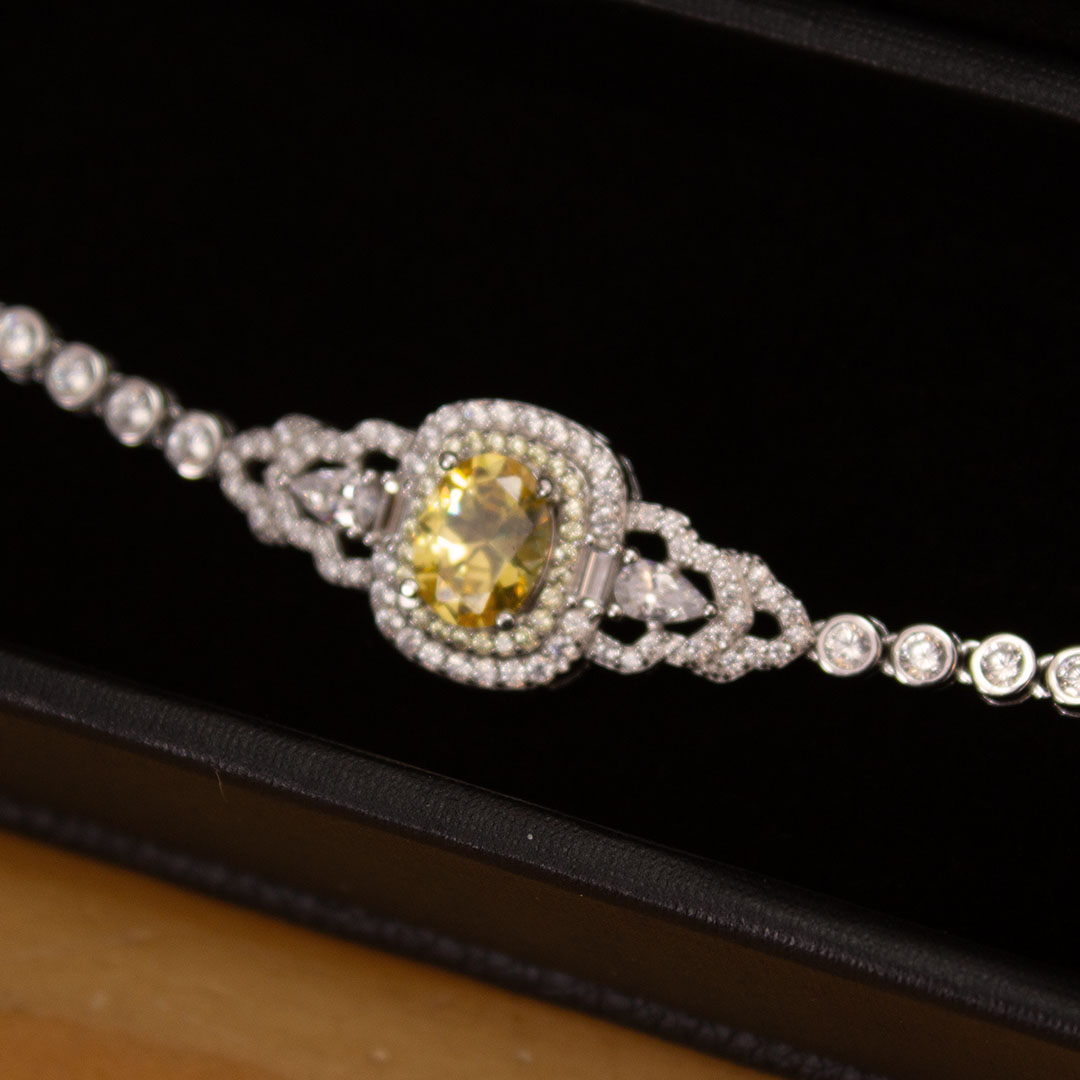 product-image-Markiz Silver 925 Bracelet with Zircon Stones