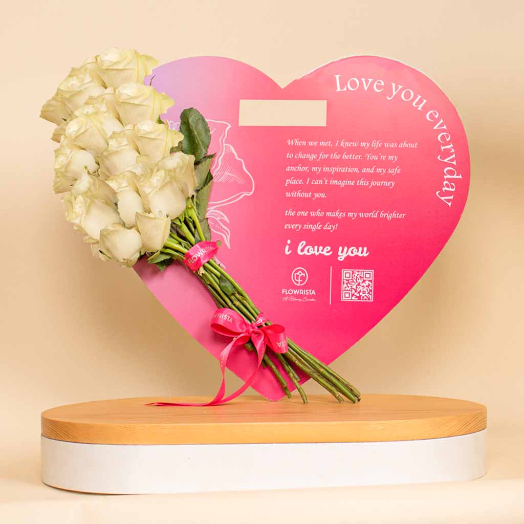 product-image-Pure Heart | 15 White Flowers