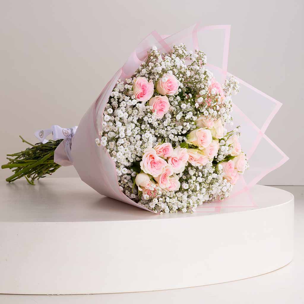 product-image-وشاح إيما فلوري فلوري مع بوكيه كوايت لوف