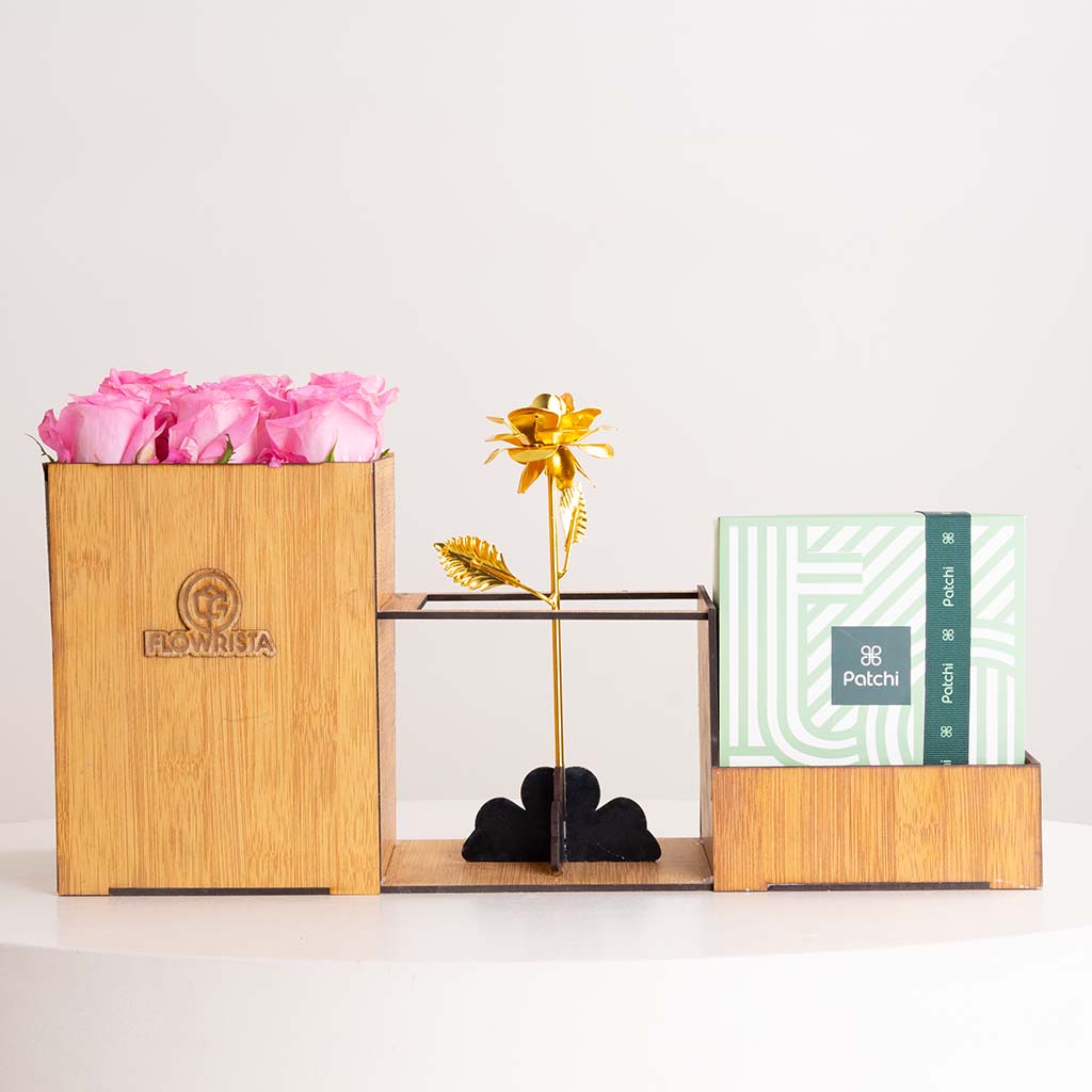 product-image-صندوق زهور من القلب
