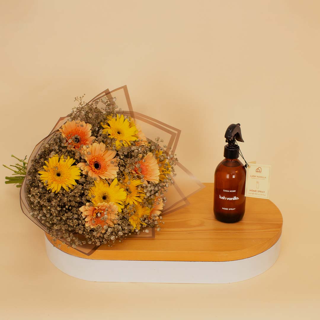 product-image- معطر جو منزلي زها هوم برائحة الفانيليا الفاخرة ومزيج من الزهور
