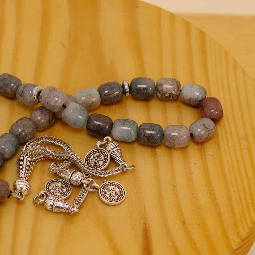 product-image-Marble Rosary - Brown