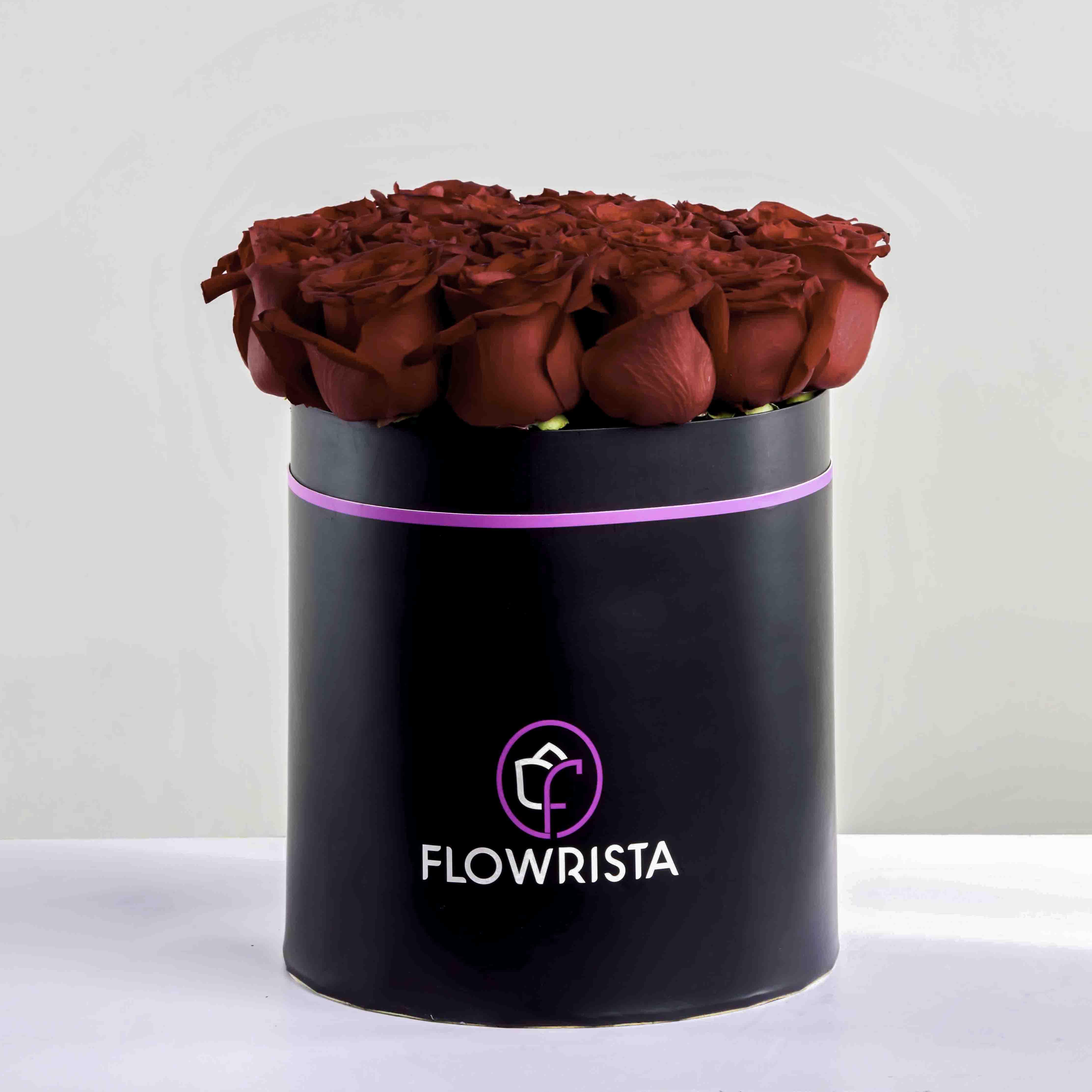 Flowrista Online Flowers Shop A-Roses cylinder