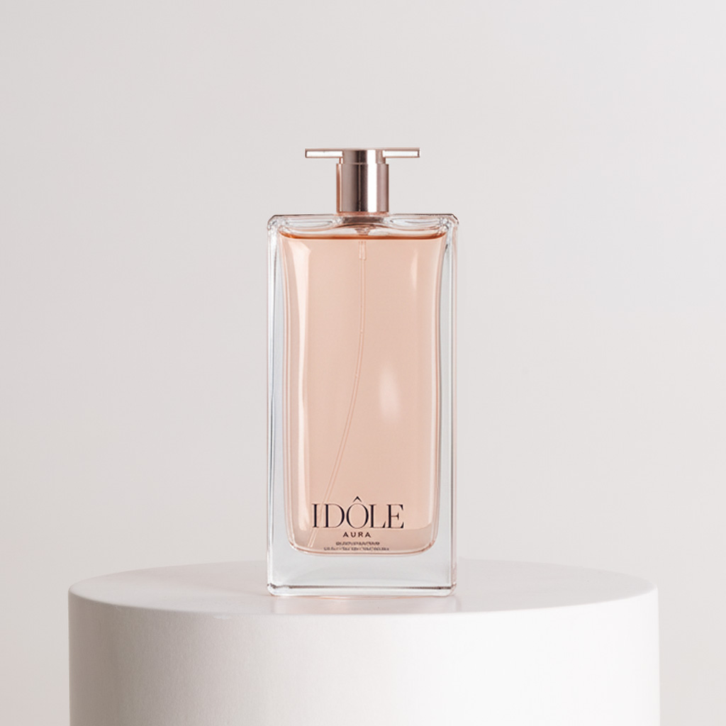 product-image-عطر لانكوم إيدول أو دو تواليت للنساء 100 مل وباقة من ورود حمراء