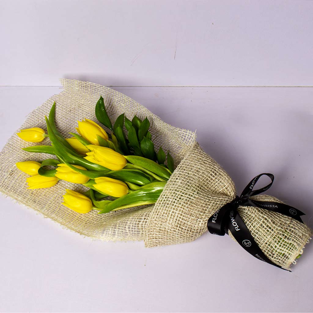 product-image-Yellow Tulips Bouquet