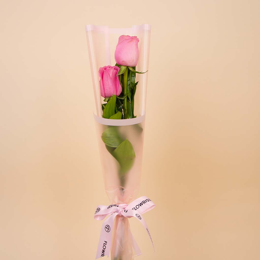 product-image-Duo Pink Roses Bouquet