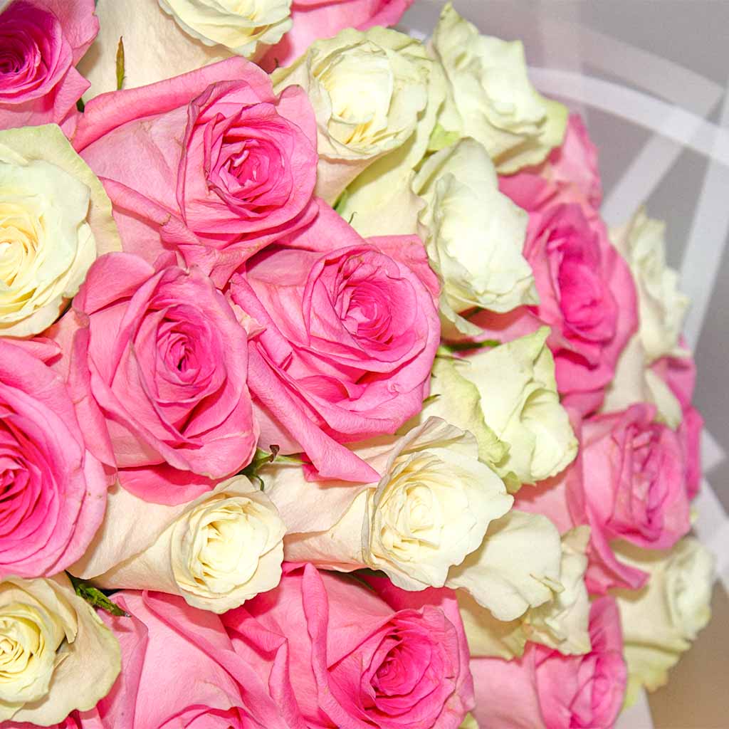 product-image-30 Pink And White Roses bouquet