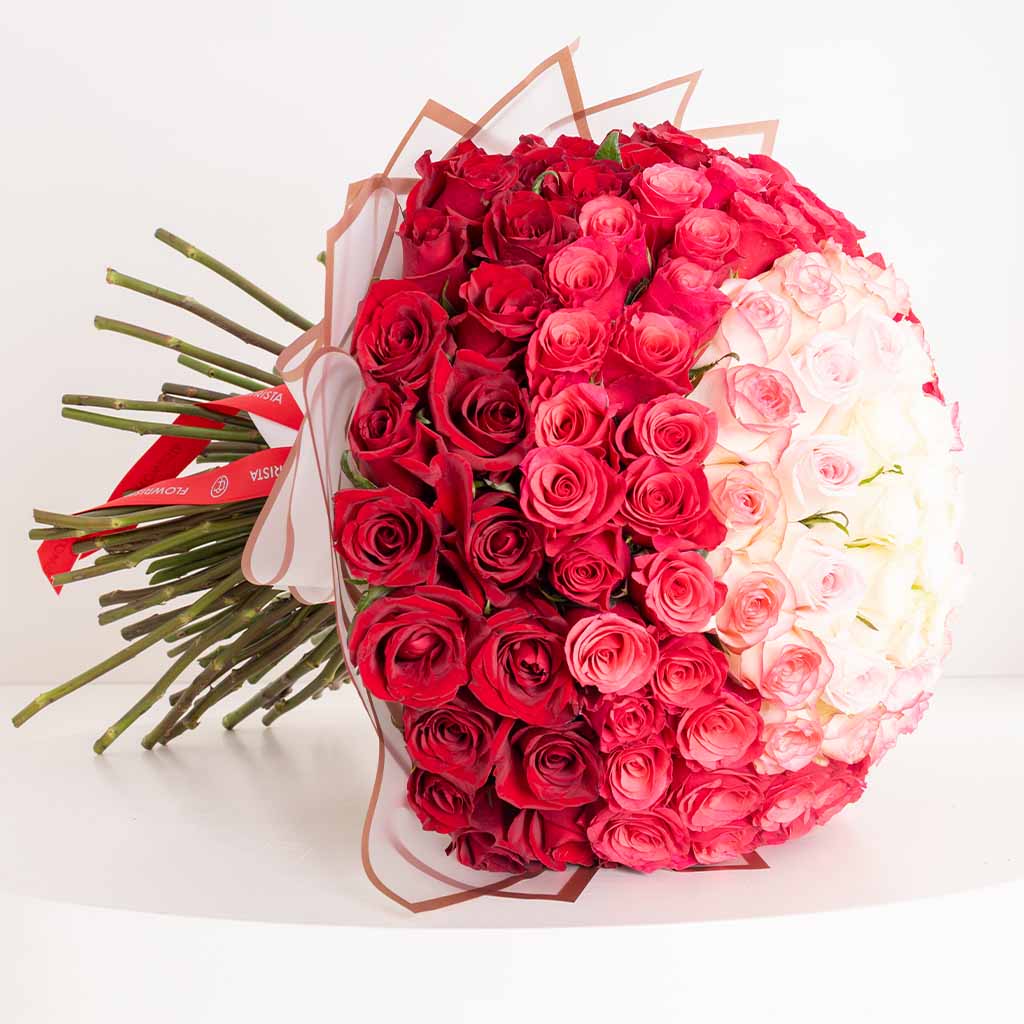 Flowrista Online Flowers Shop باقة غاليري الكبرى - ١٥٠ وردة