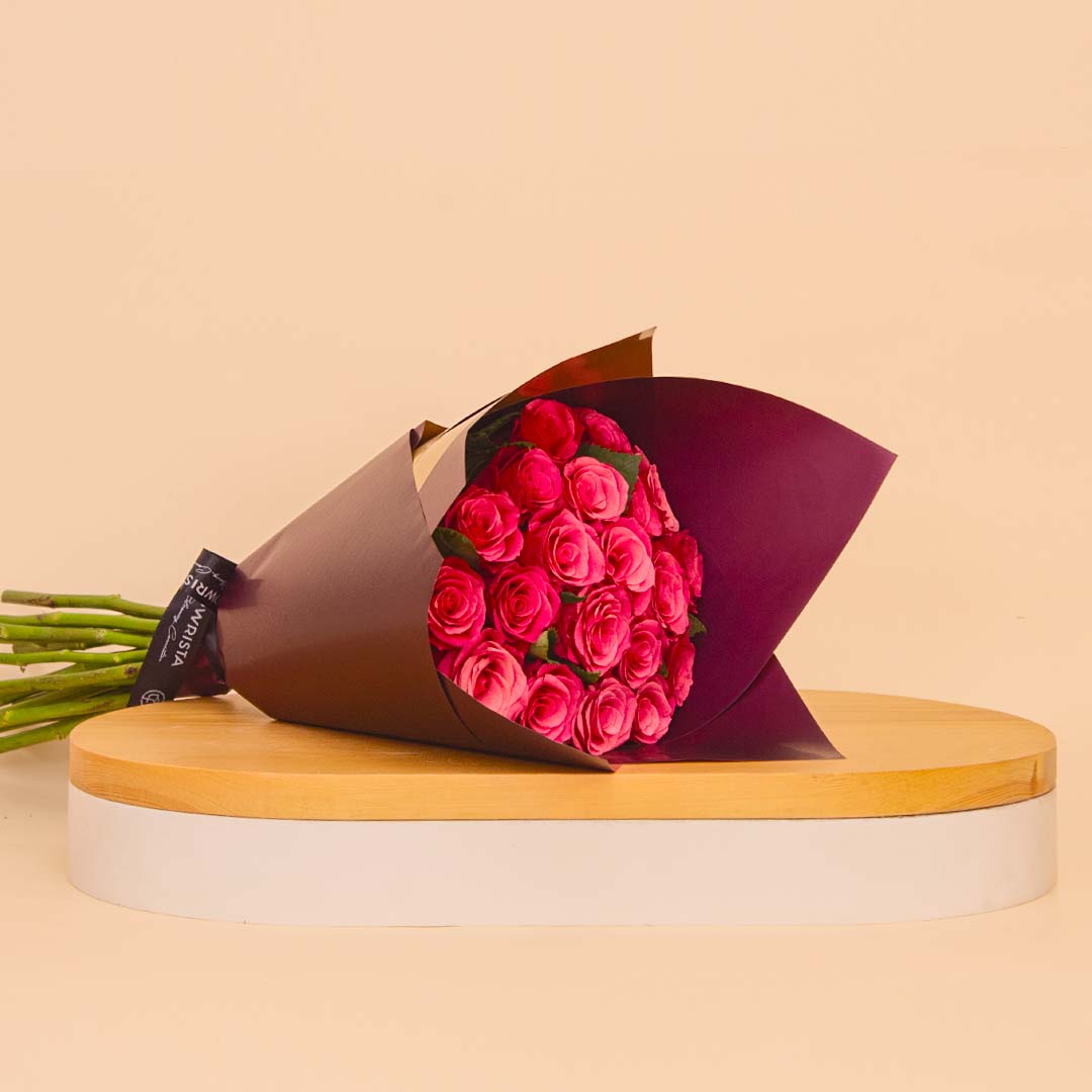 product-image-فلوريستا | باقة من ٢٠ وردة فوشيا