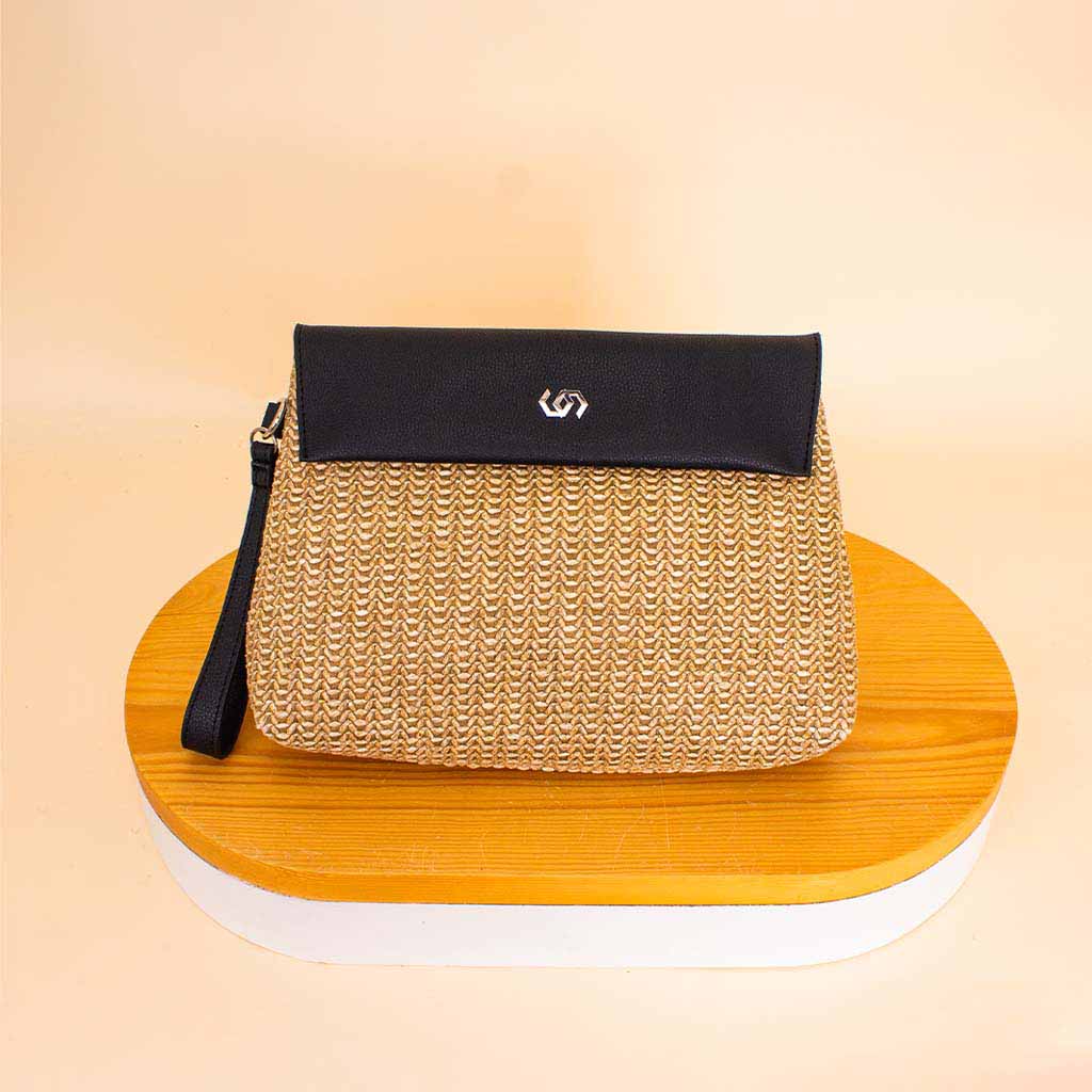 product-image-Cocan Co-Rafya Pouch — Black