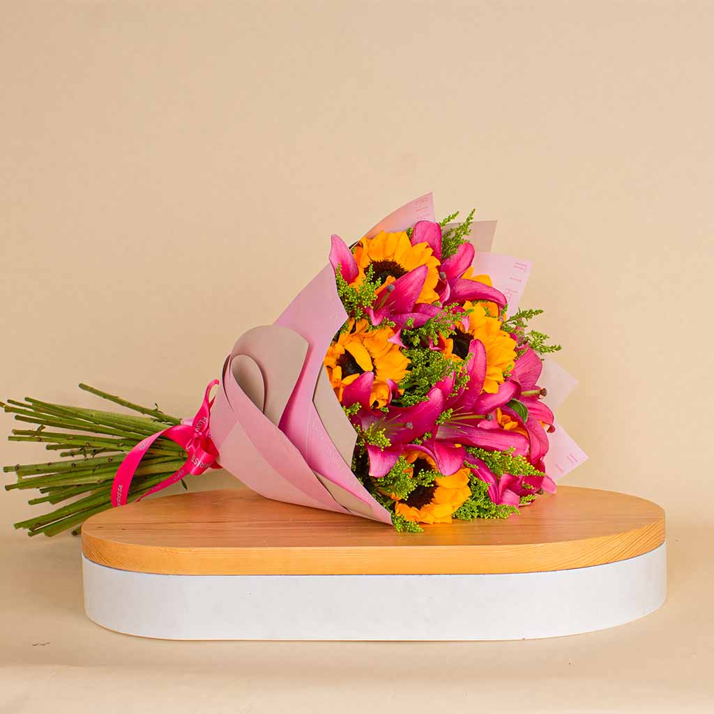 product-image-Sunflower & Lily Bouquet