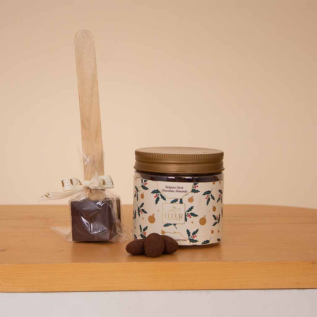 product-image-Fleur Belgian Chocolate Hampers Leather Box