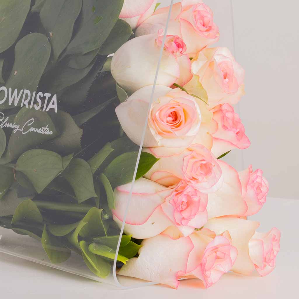 product-image-Pink and White Mixed Flower Bag