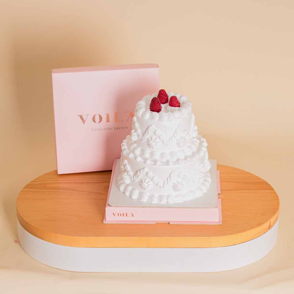 product-image-Voila Red Velvet Cake - Fresh Cherries & Creamy Layers
