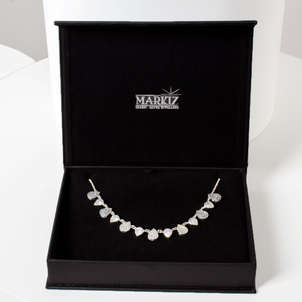 product-image-Markiz Egyptian Silver Collet – 925 Silver with Natural Zircon