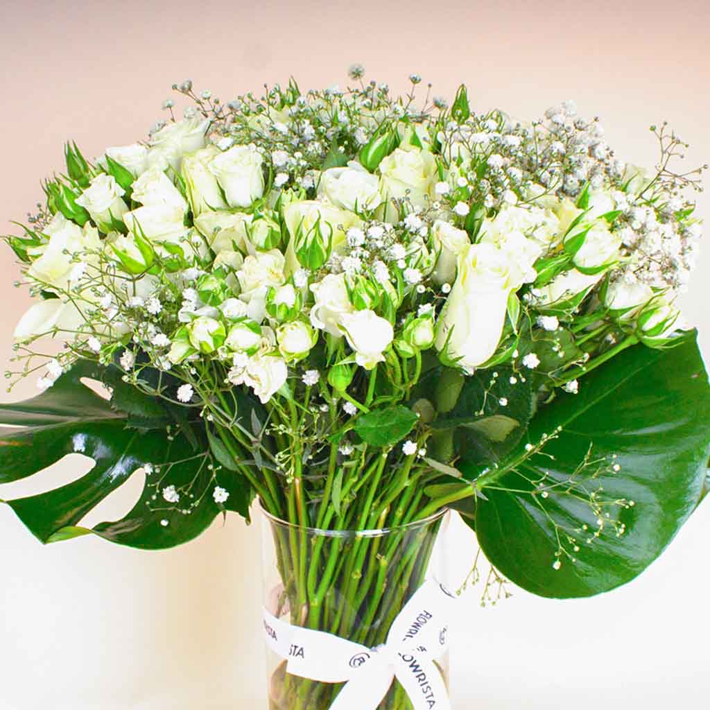 product-image-Flowrista | White Harmony Vase