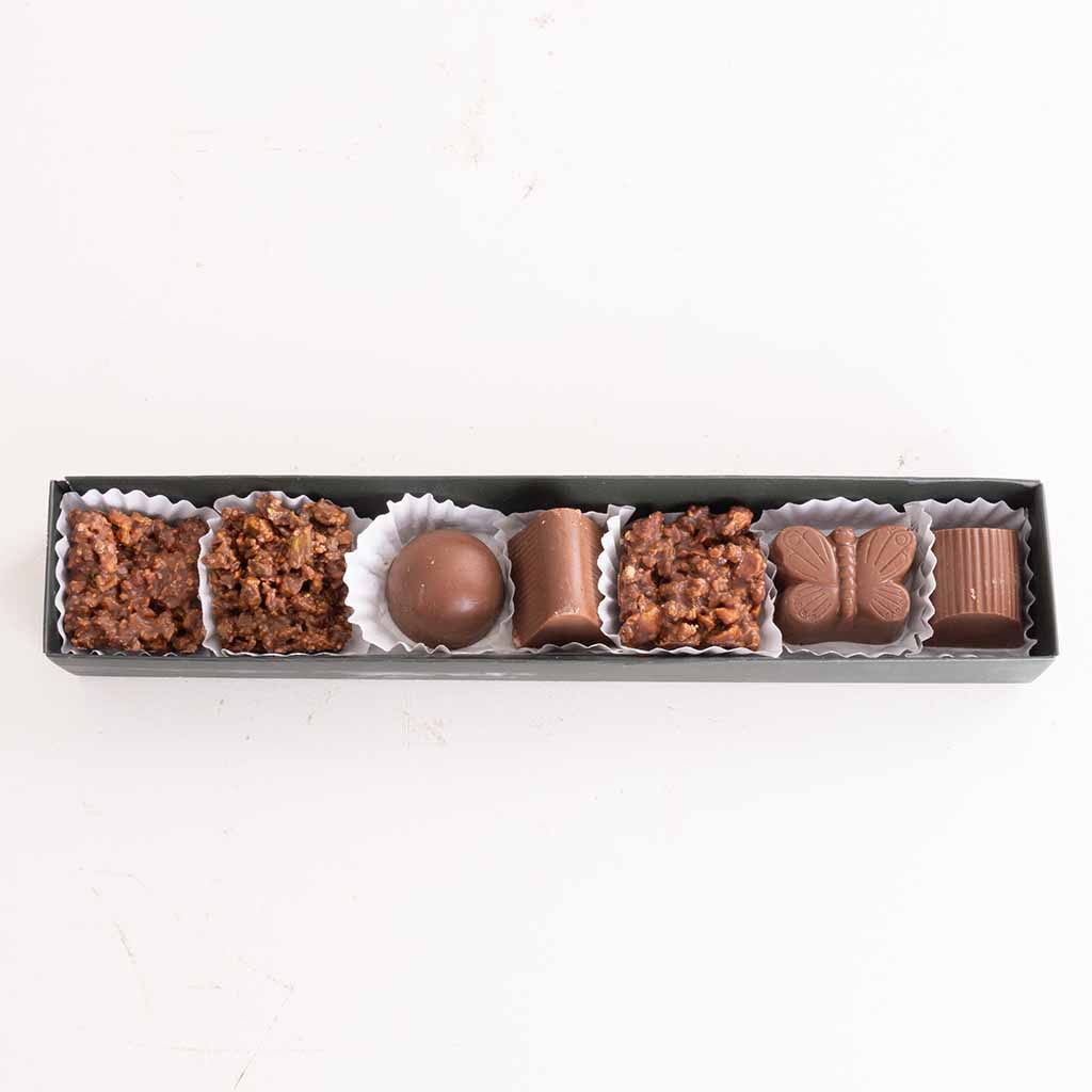 product-image-Giovanni Chocolate Mingle Box & Red Roses Bouquet