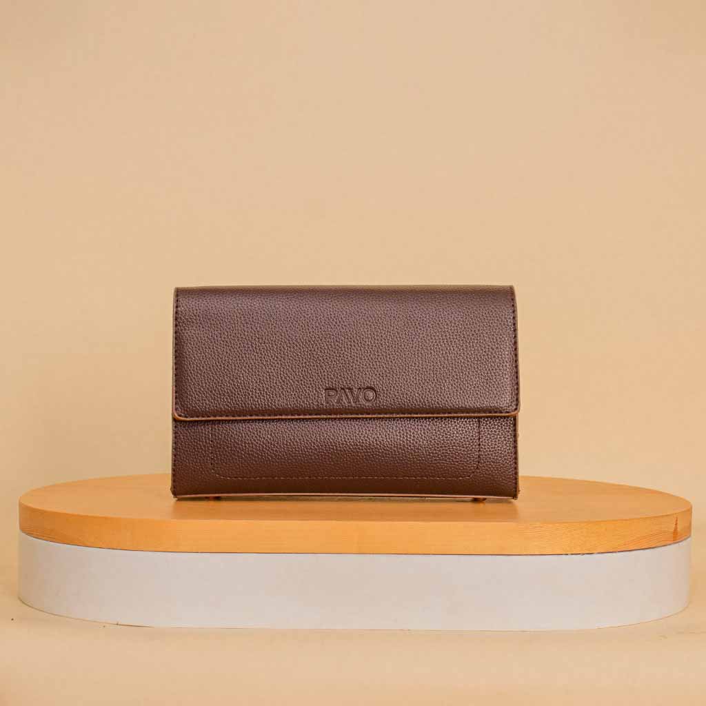 product-image-Pavo Cross Handbag - Brown