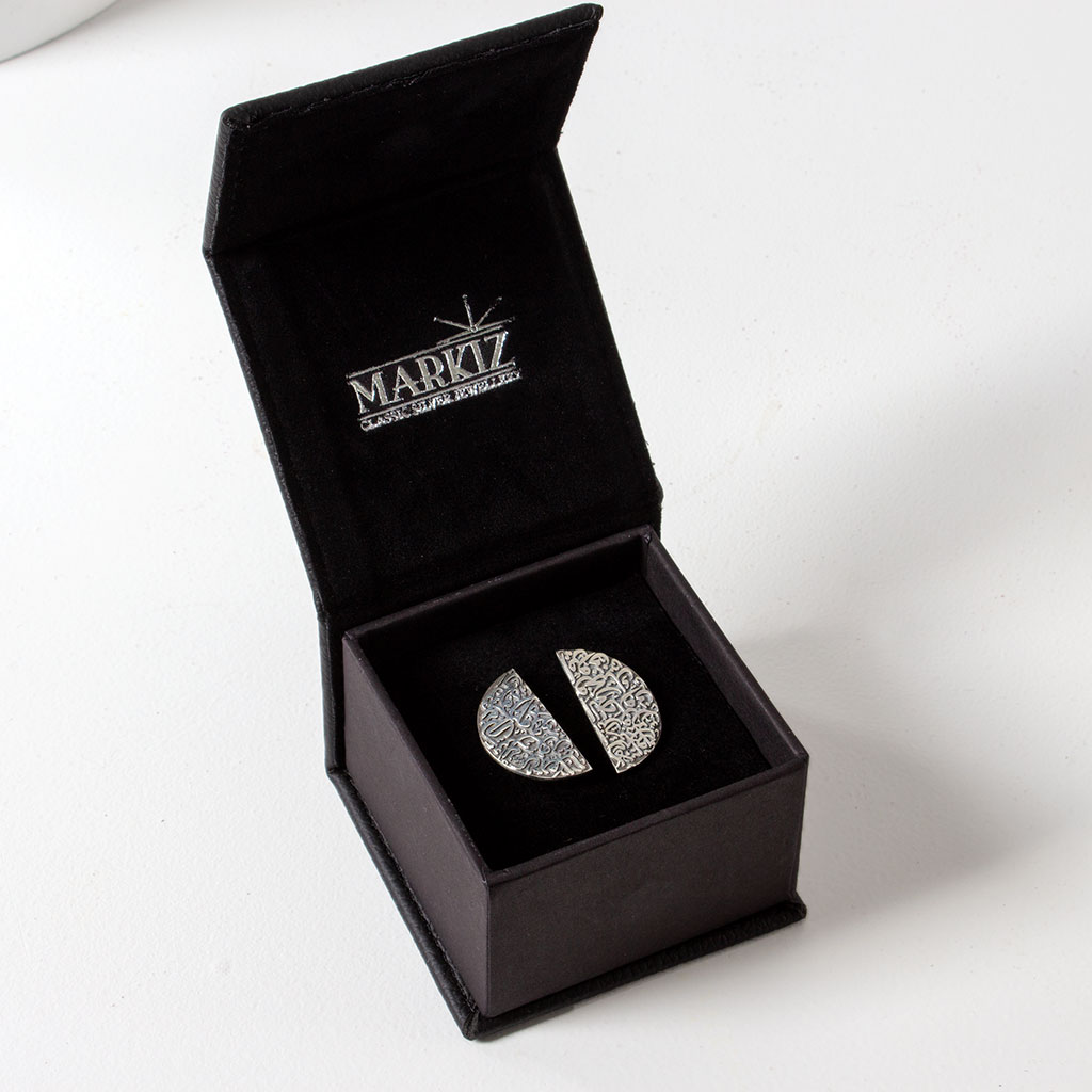 product-image-Markiz 925 Silver Earrings – Egyptian Design