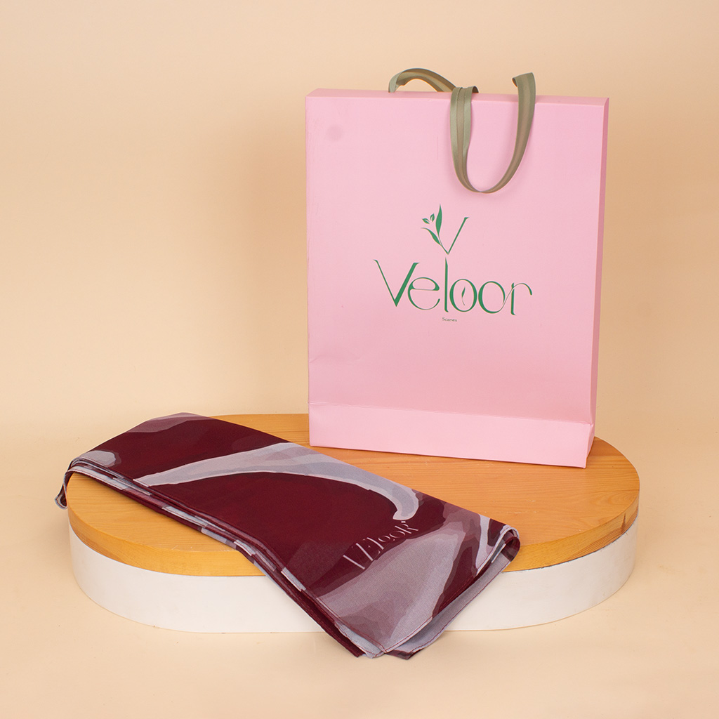 Flowrista Online Flowers Shop Veloor Ruby Scarf