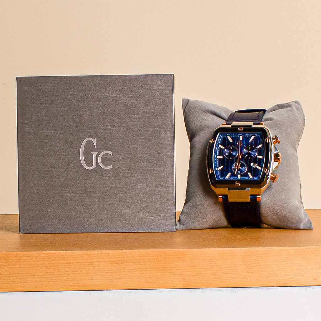 Flowrista Online Flowers Shop Gc Gents Spirit Tonneau Watch Y83001GM7