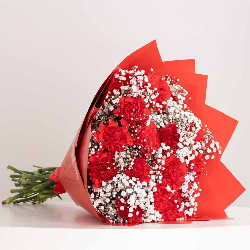 Flowrista Online Flowers Shop بوكيه قرنفل روز