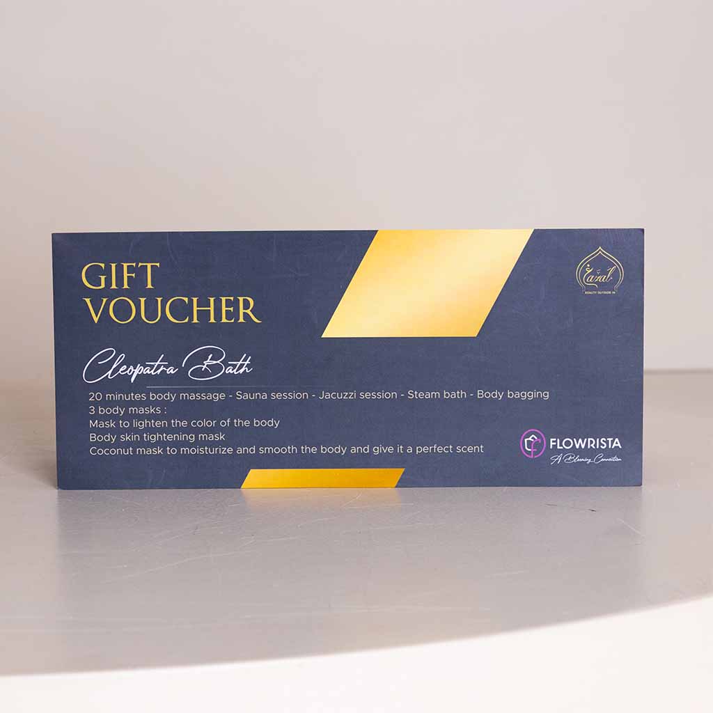 product-image-Ghazal Spa Cleopatra Voucher – Full Massage Session & Red Atelier Box