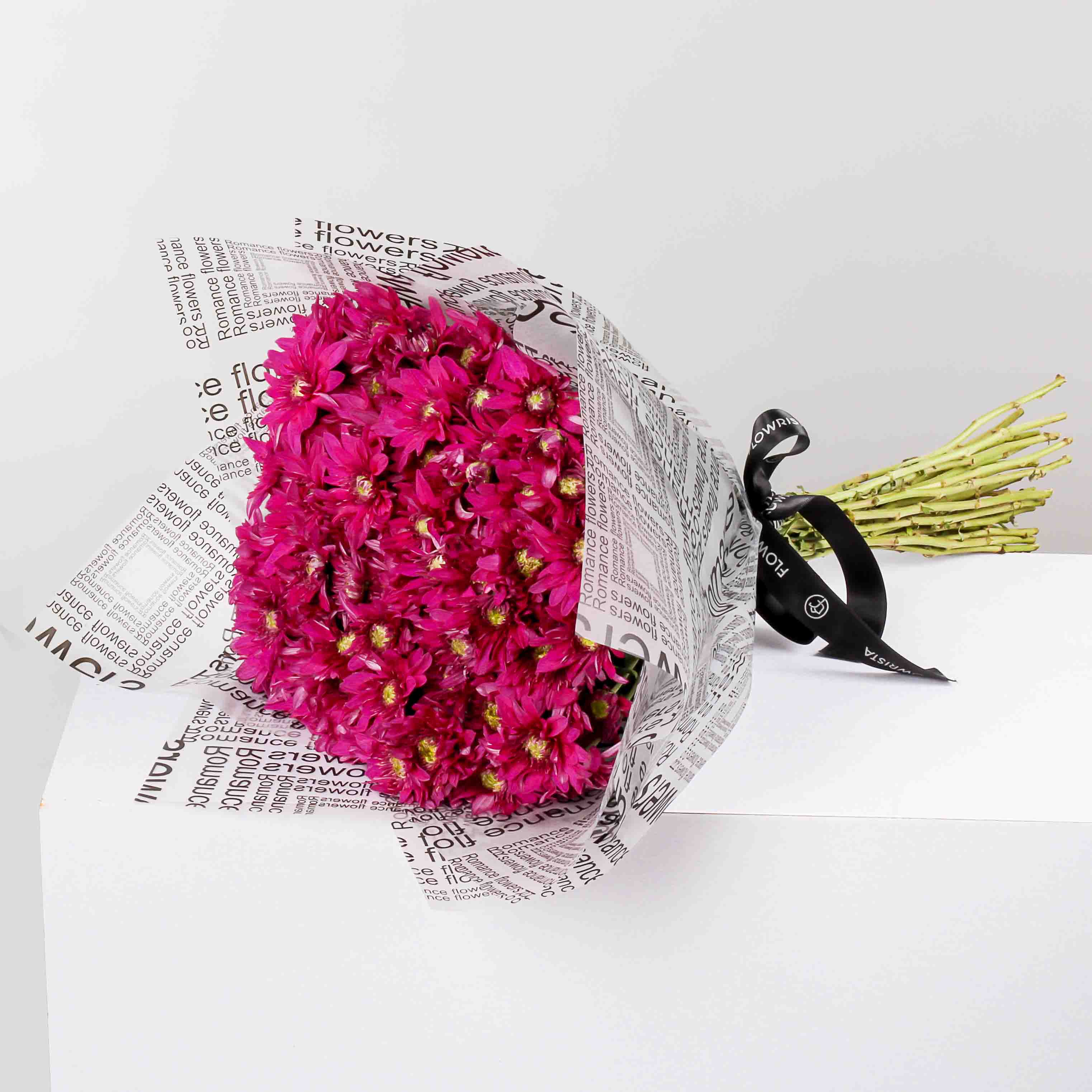 product-image-Purple Chrysanthemum Hand Bouquet
