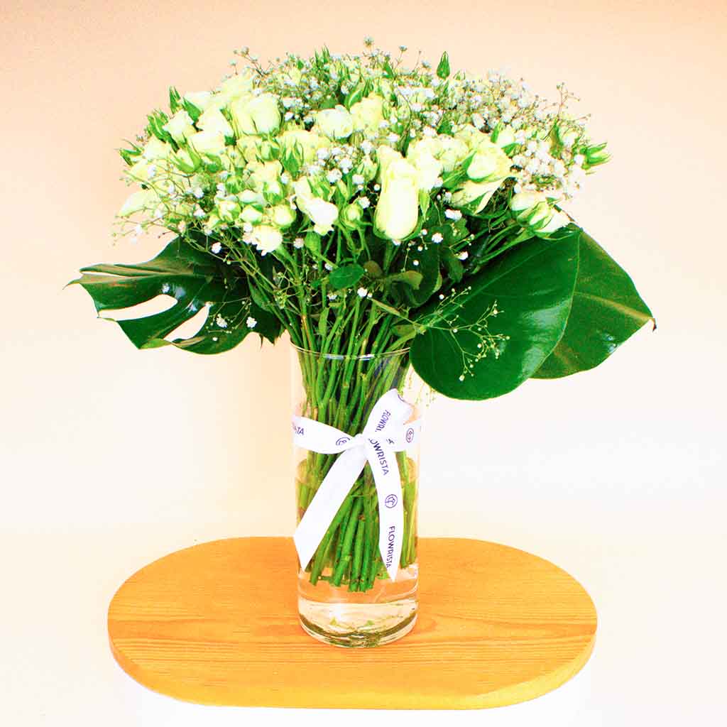 product-image-Flowrista | White Harmony Vase
