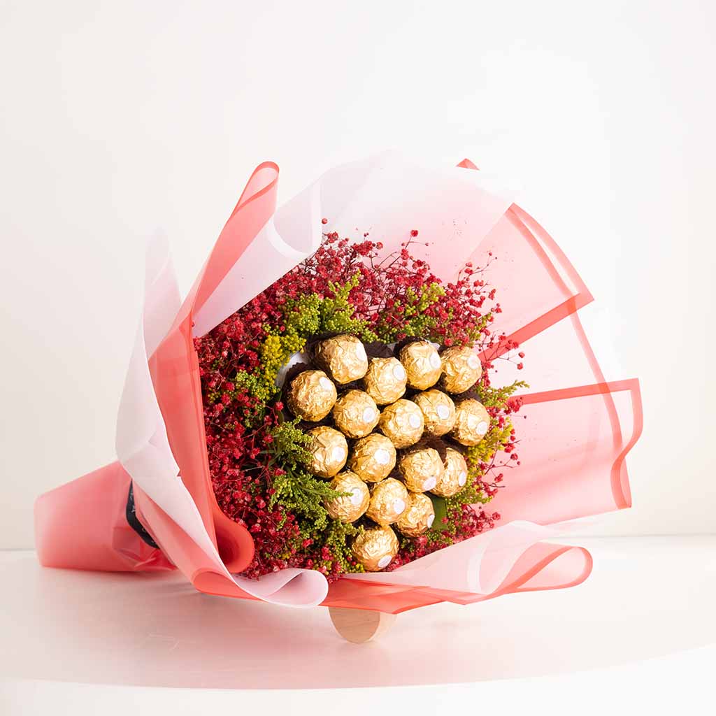 Flowrista Online Flowers Shop باقة فيريرو روشيه