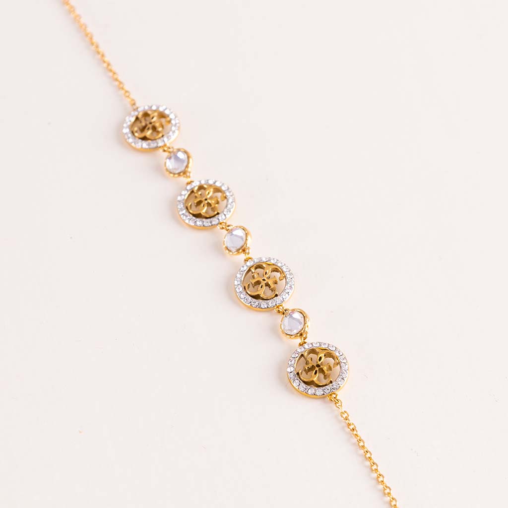 product-image-GUESS Life In Crystal Bracelet & Red Roses Bouquet