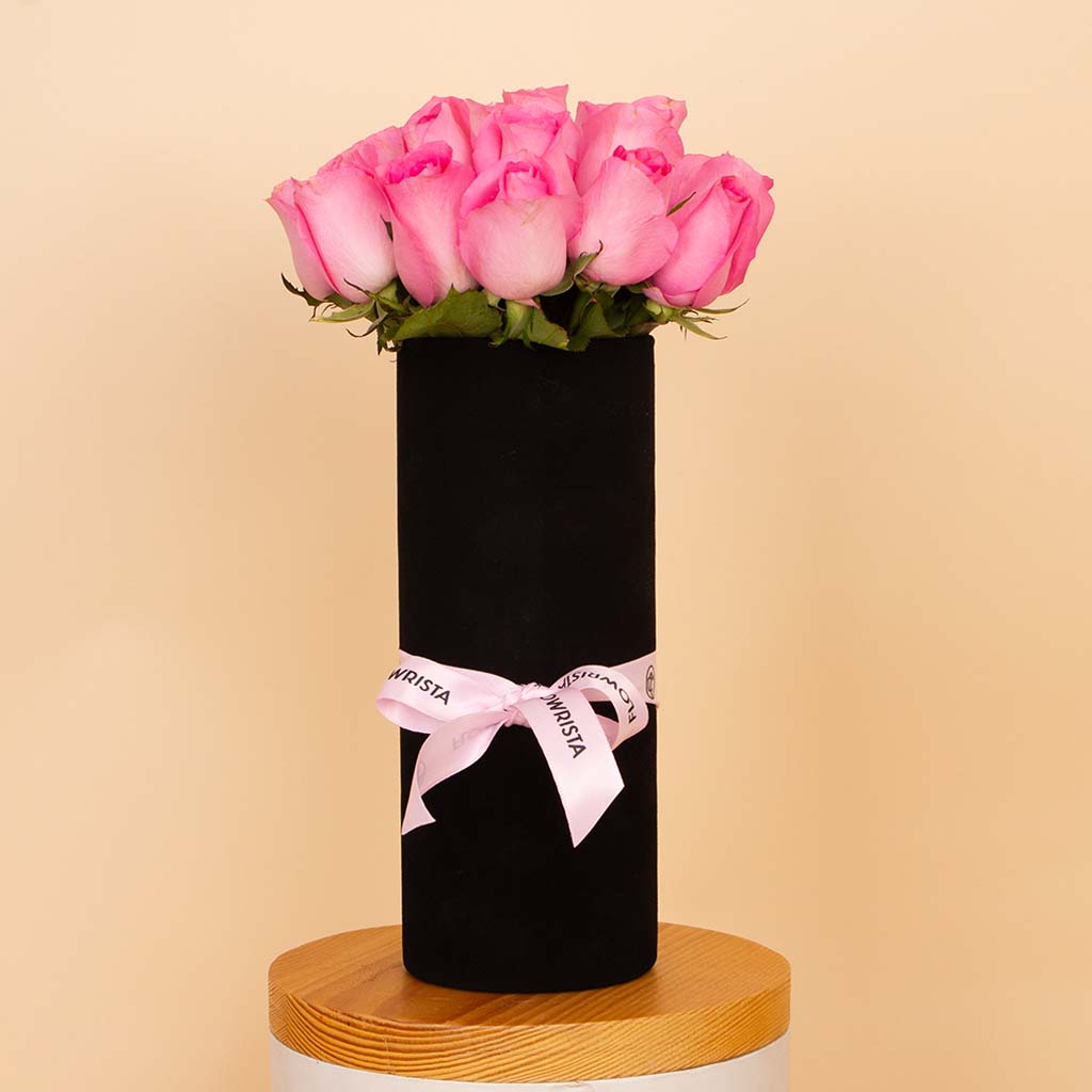 product-image-Blush Vase - 20 Pink Roses