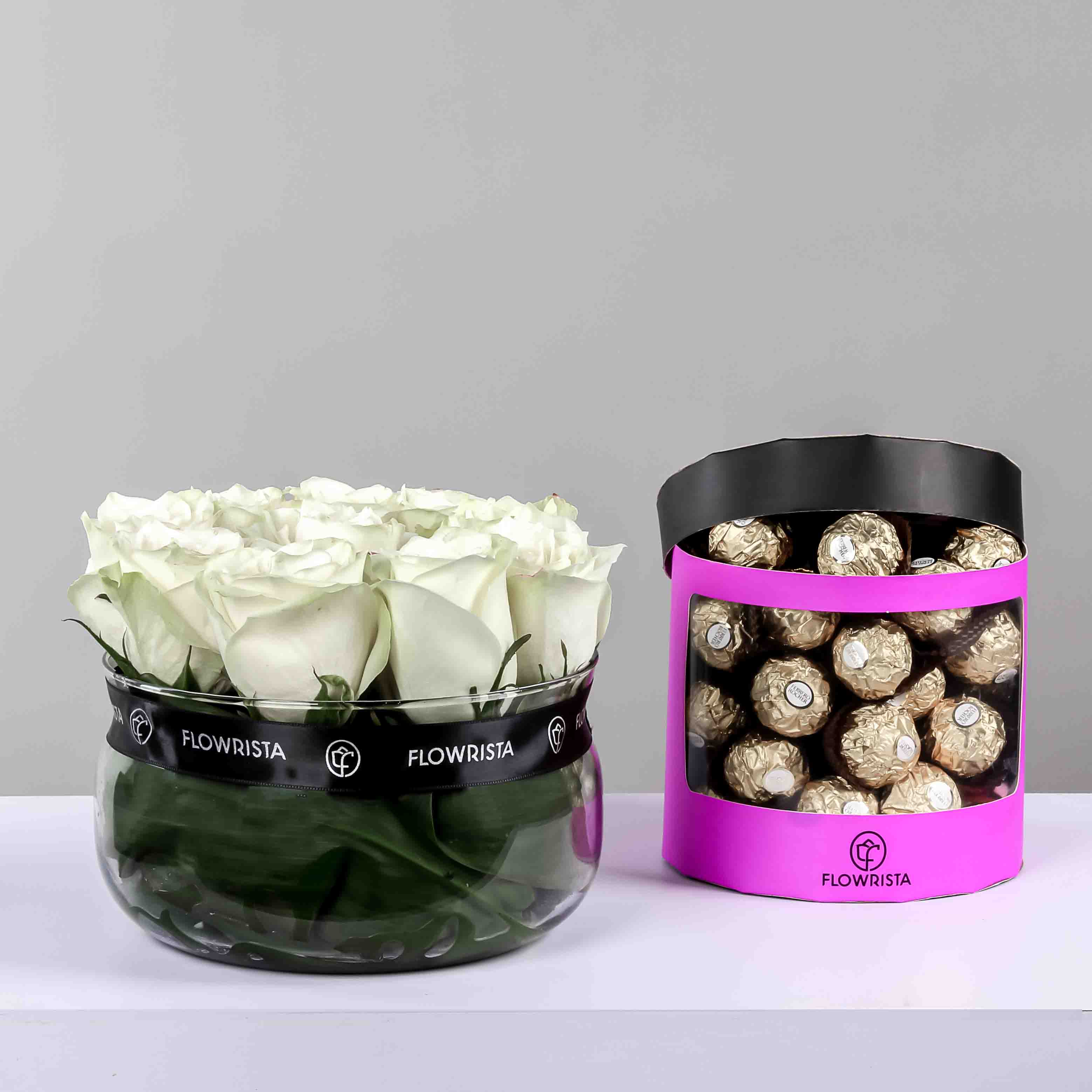 Flowrista Online Flowers Shop Plate with chocolates