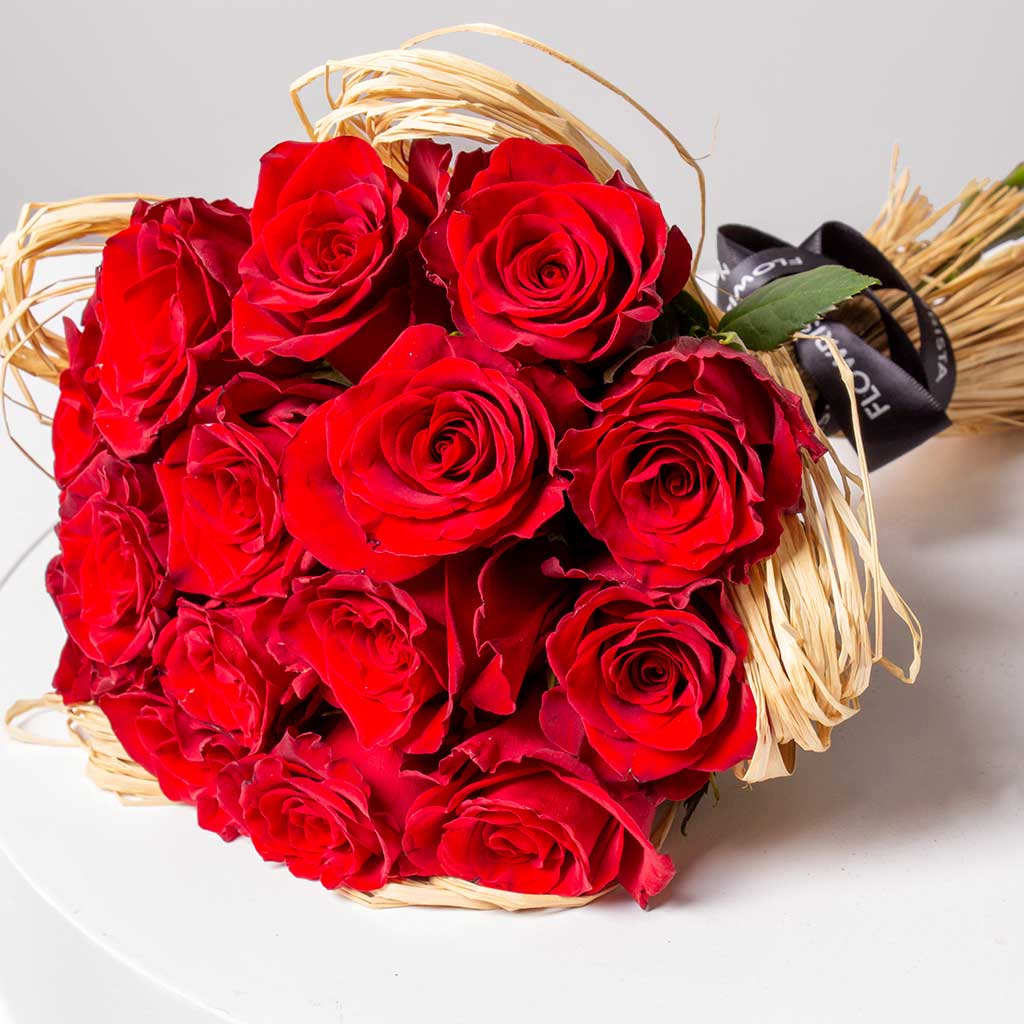 product-image-Red Roses Bouquet & Moroccan Spa Voucher