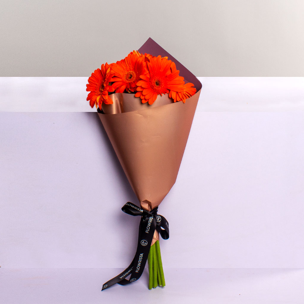 Flowrista Online Flowers Shop Sunset Gerbera
