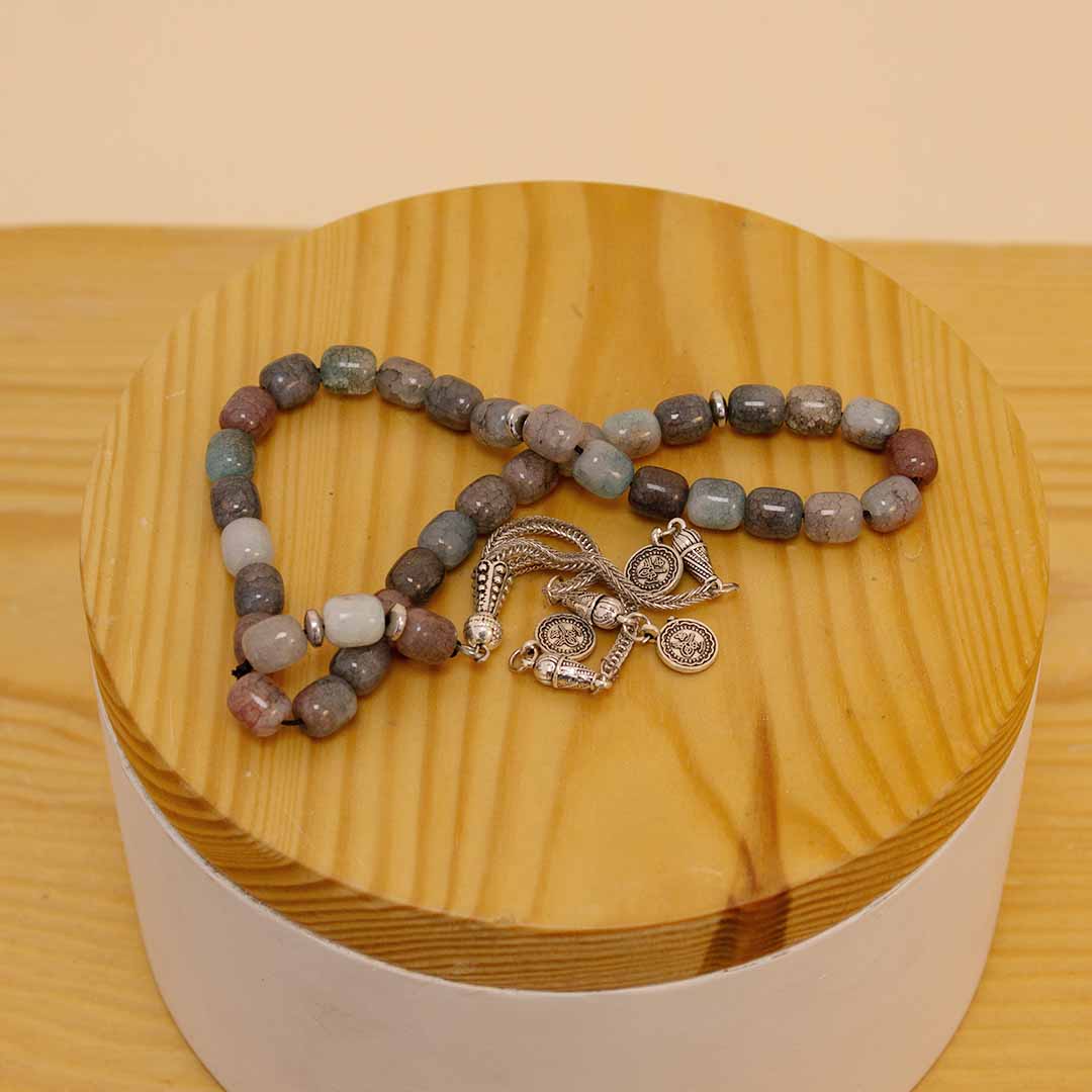 product-image-Marble Rosary - Brown