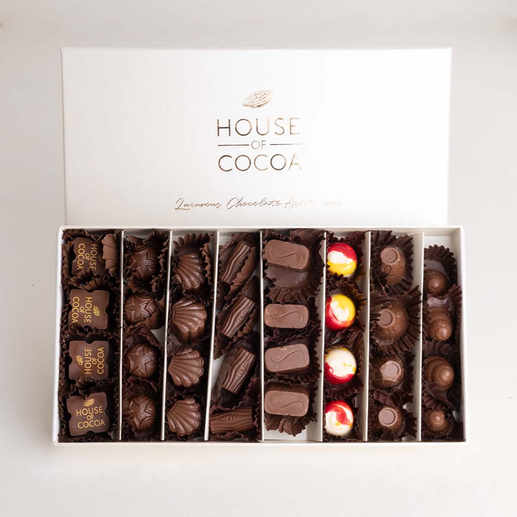 product-image-House of Cocoa Chocolate Box 48pieces and 20 red roses
