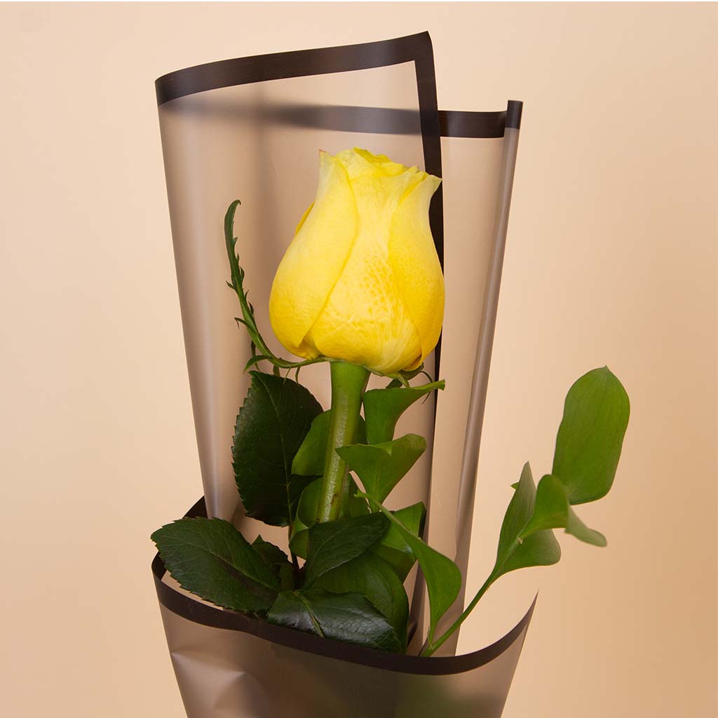 product-image-باقة ورد أصفر مفردة