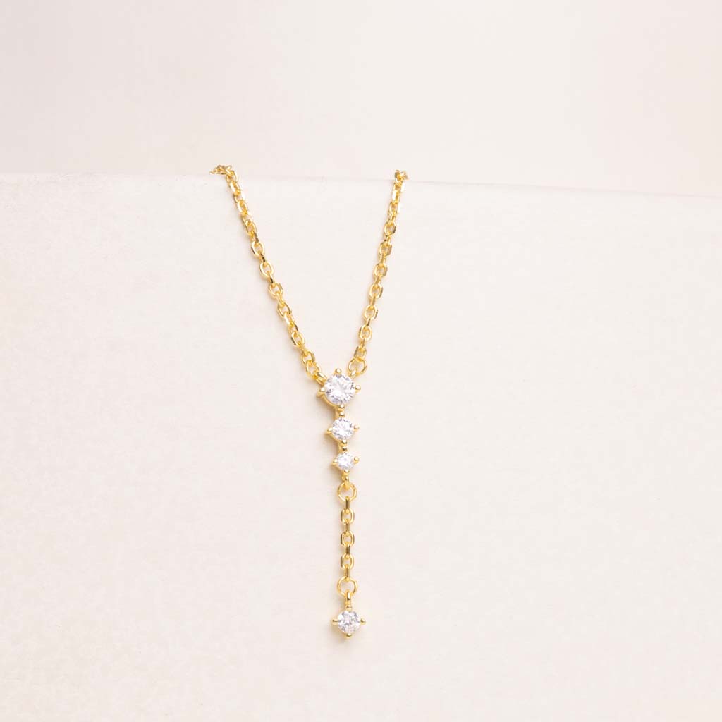 product-image-قلادة ماركيز المطلية بالذهب والزركون