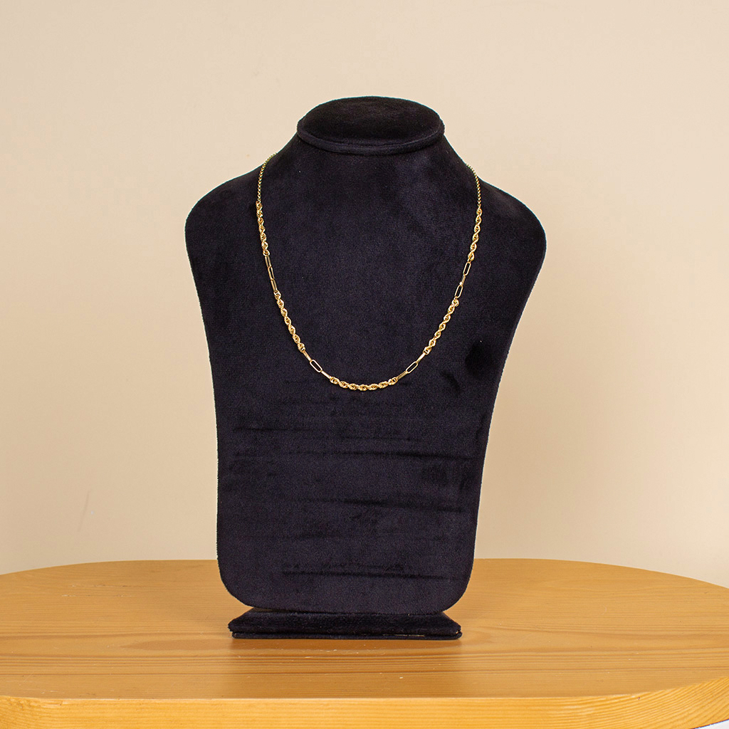 Flowrista Online Flowers Shop Siran 18k Yellow Gold Necklace GOUT405NA