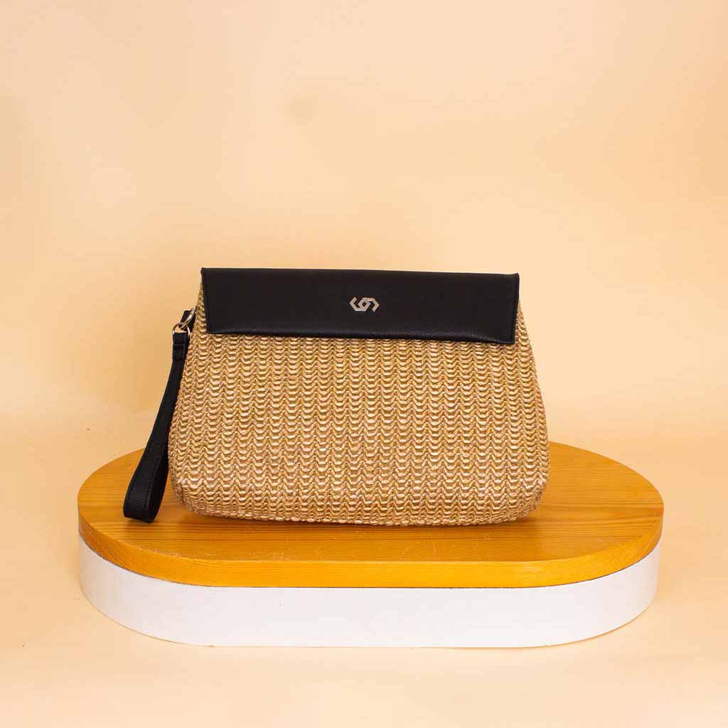 product-image-Cocan Co-Rafya Pouch — Black