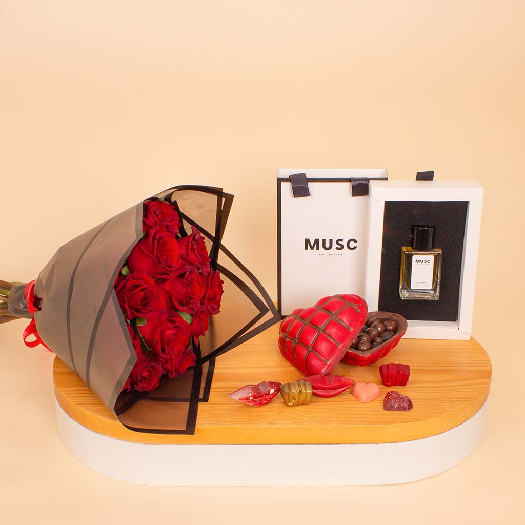 product-image-Chocolate Factory Heart Bonbon & Red Roses & MUSC Coffee Musk 30 ml