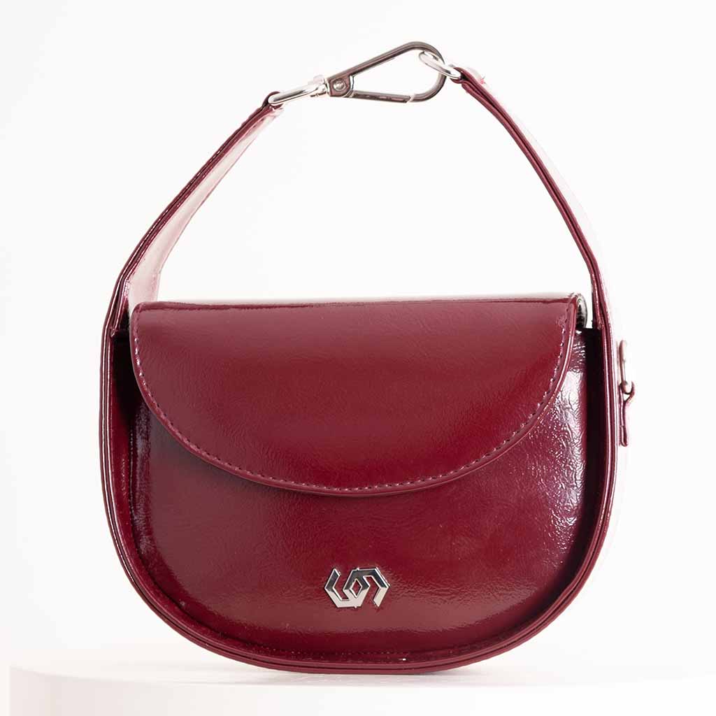 product-image-Cocan Half-Moon Bag — Burgundy